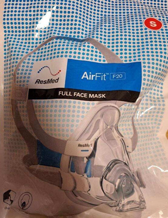 ResMed AirFit F20 Full Face CPAP Mask (Small) Lazada Singapore