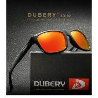 DUBERY สแควร์กระจก Polarized แว่นตากันแดดสำหรับผู้ชายยี่ห้อออกแบบหรูหราย้อนยุค