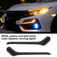 Gucanou ไฟ DRL สำหรับ Honda Civic Hatchback,ไฟวิ่งตอนกลางวัน ABS 6000-6700K กันน้ำในชีวิตประจำวัน2ชิ้น2019-2020