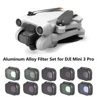 ตัวกรองของแท้สำหรับ DJI Mini 3 Pro เลนส์ฟิลเตอร์ UV CPL ND 8 16 32 64เลนส์กล้องโพลาไรเซอร์สำหรับ DJI Mini 3 Pro อุปกรณ์โดรน