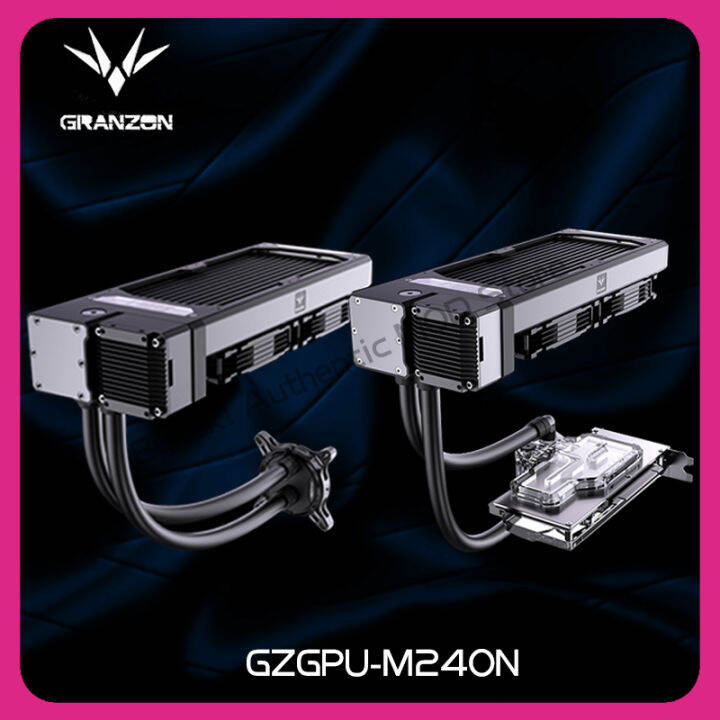 Bykski GZGPU-M240N RTX40/30 GPU Double-sided Block/CPU AIO In One +Pump ...