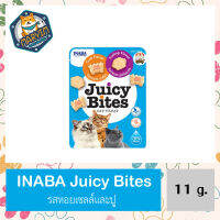 INABA Juicy Bites Mini Cat Snack รสหอยเชลล์และปู ?อินาบะ ขนมแมวจุ้ยซี่ ไบท์ ซองมินิ ขนาด 11.3g