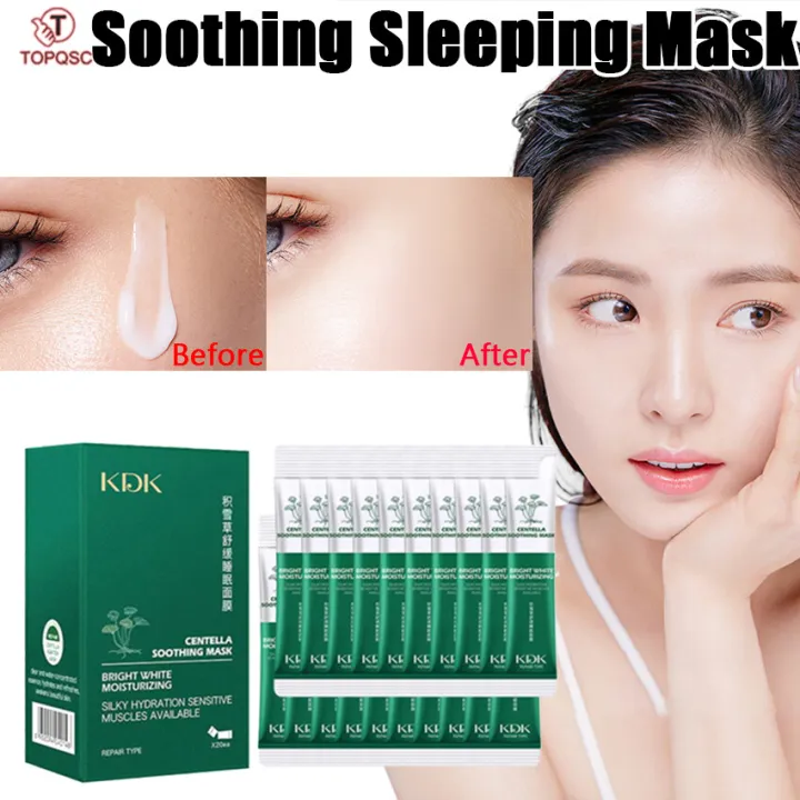 Centella Asiatica Soothing Mask Night Repair Moisturizing Moisturizing