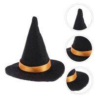 【cw】 Witch Hats Hat Minibottledecorfelt SmallCovers Crafts Caps CoverDecorations Cap Toppers Miniature Accessories