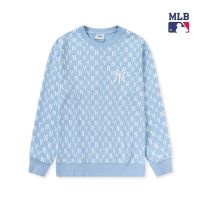 [พร้อมส่ง]  Mlb NY เสื้อกันหนาว คอกลม ปักลายด้านหน้า และด้านหลัง สําหรับผู้ชาย และผู้หญิงTH