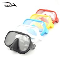 Diving Mask Scuba Free Diving Snorkeling Mask Goggles Professional Underwater Fishing Equipment Suit Adult Anti-Fog