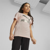 PUMA KIDS - เสื้อยืดเด็กโตโลโก้ Classics สีชมพู - APP - 53020866