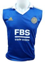 เสื้อเดี่ยวซ้อมแขนกุดทีมเลสเตอร์ซิตี (Leicester City) ตัวใหม่ล่าสุด 2022-2023