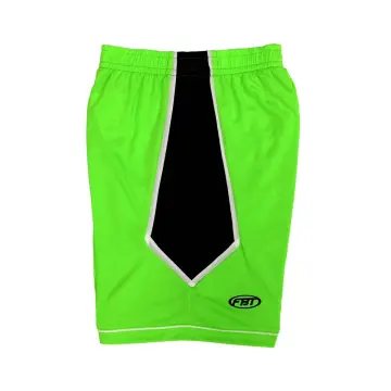 Neon green hot sale basketball shorts