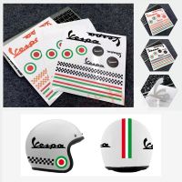 Motorcycle Helmet Sticker For Vespa Scooter gts gtv Spring 50 125 150 200 250 300 Sprint Body Decal Vintage Half Helmet Decal