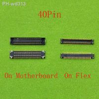 2-10pcs LCD Display FPC Connector On Motherboard For Xiaomi Mi 6 Mix Redmi 8 8A 5 Hongmi 10X 4G Screen Plug Port Flex 40pin