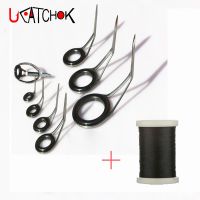 9-10pcs/kit DIY Spinning Rod Guides Combo updated enhanced version outlet stainless steel bracket DIY Rod guide ring accessory