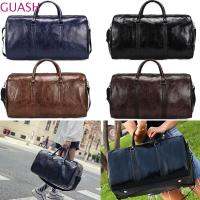 GUASH การเดินทางเพื่อธุรกิจ กระเป๋าเดินทาง holdall แบบพกพาได้ จุได้มาก PU หนัง Duffle แฟชั่นสำหรับผู้หญิง กระเป๋าใส่ของ กระเป๋าวันหยุดสุดสัปดาห์ ชายหญิง