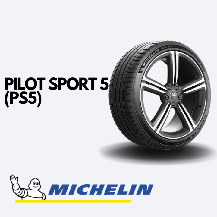 ยางรถยนต์-ขอบ17-michelin-215-45r17-รุ่น-pilot-sport-5-4-เส้น-ยางใหม่ปี-2023