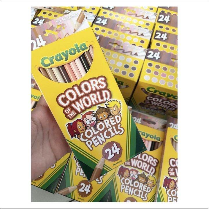 Crayola Colors Of The World Skin Tone Colored Pencils 24 Count Lazada Ph