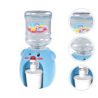 ☊❃ Water Dispenser Toy Play House Plaything Kids Mini Drinking Fountain Model Toddler