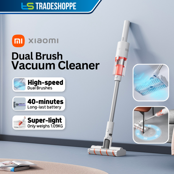 Xiaomi Mijia Dual Brush Wireless Vacuum Cleaner Double Cordless Brushes