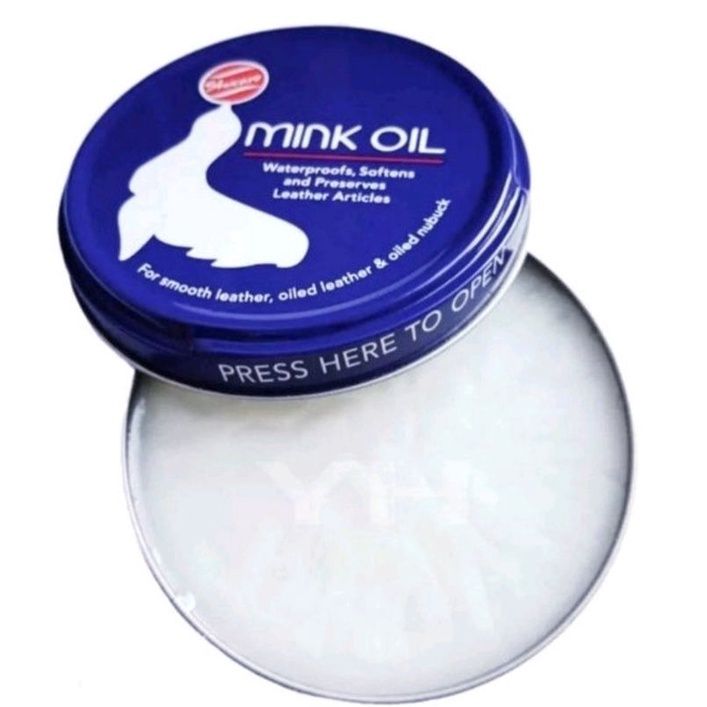 genuine-mink-oil-ไขปลาวาฬ-ครีมบำรุงหนัง-น้ำยาขัดรองเท้า-เคลือบเงาหนัง-100-ml