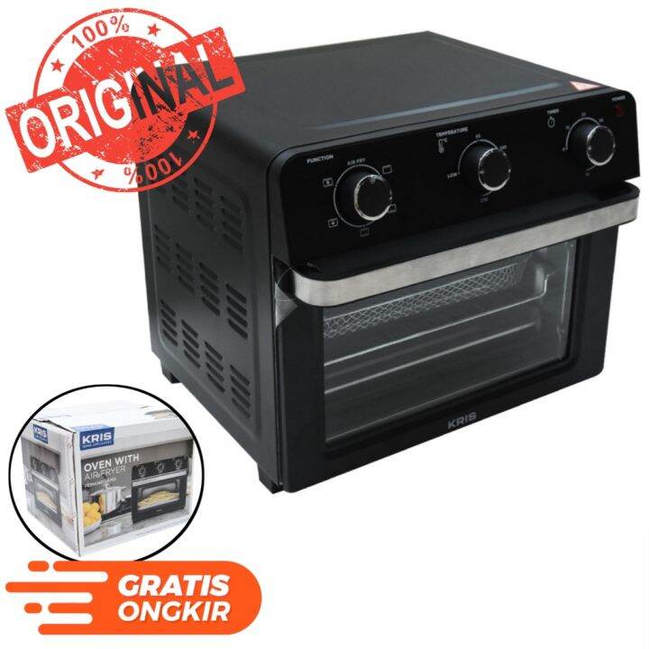 Kris Oven Dengan Air Fryer 22 Ltr 800w Hitam Lazada Indonesia