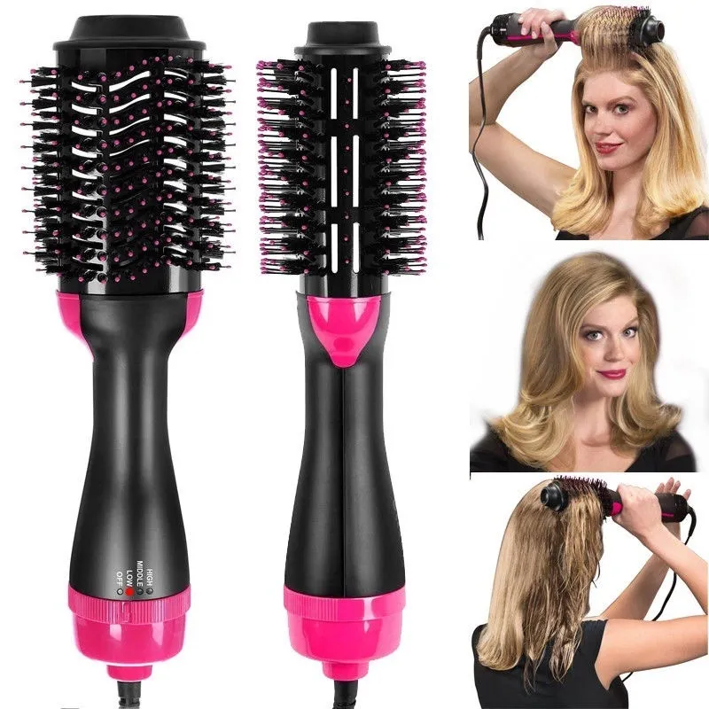 ﺴ✖ One Step Hair Dryer Style Hair Dryer 3 in 1 Negative Ion Hot Air Dryer  Curly Hair Straight Hair Style Hair Comb | Lazada