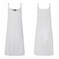 Women Summer Strap Long Plain Slip Dress