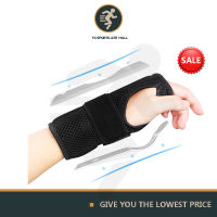 1PCS Wrist Splints Support ce For Arthritis Tendonitis Night Sleep With Palm Cushion Pad Right Left Hand