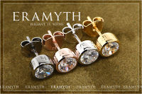 Eramyth J. (เอรามิท) ต่างหู เงินแท้ ฝังเพชรCZ(Diamond Grade) รหัส EM-0026  สินค้ามาตรฐานส่งออก