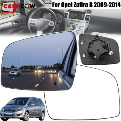 CASHCOW สำหรับ Opelvauxhallchevrolet Zafira B 2009-2014ซ้ายขวาประตูด้านข้างกระจกกระจกอุ่นมองหลังนูน