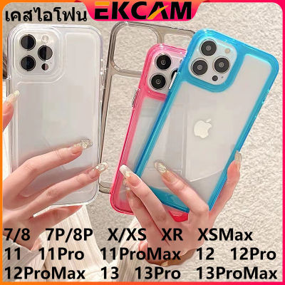 🇹🇭Ekcam 🔝Top OnSale เคสใสกันกระแทก เคสไอโฟน วัสดุอะคริลิค เคส iphone 7 8 Plus 11 12 13 Pro 11promax 12promax 13promax X XR XSMax 7plus 8plus 7P 8P พลัส ไอโฟน phone case