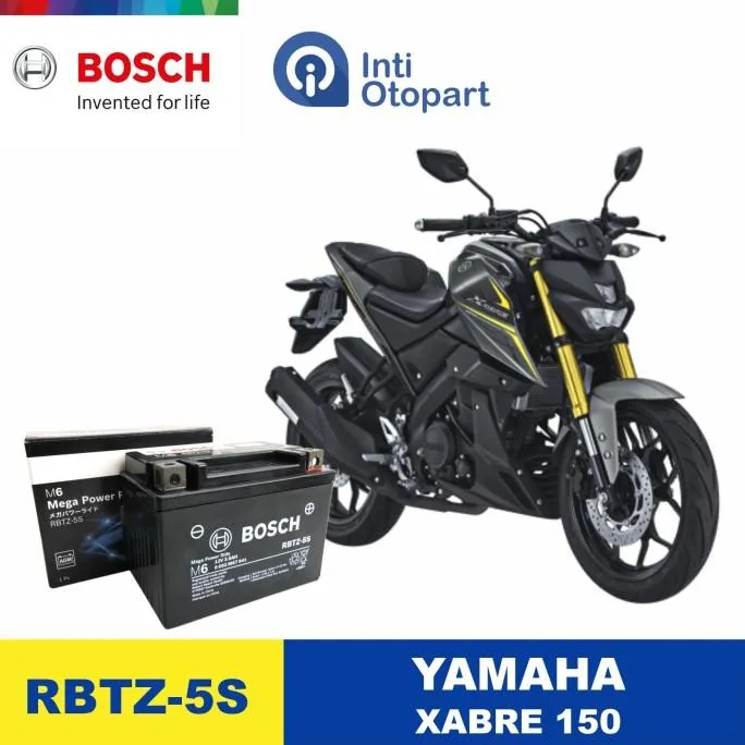Accu Aki Motor YAMAHA XABRE 150 ORIGINAL BOSCH | Lazada Indonesia