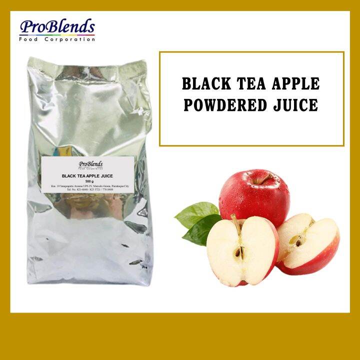 Instant Powdered Black Tea Apple Juice Flavor 500g 300g Lazada PH