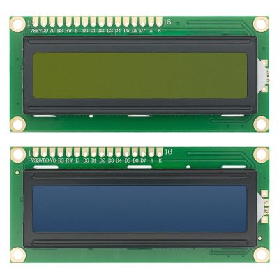 Free shipping 10pcs 1602 16x2 Character LCD Display Module HD44780 Controller Blue/Green screen blacklight LCD1602 LCD monitor 1