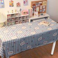 Corinada Ins Cartoon Cute Tablecloth Desk Table Cover Dresser Dinning Student Dormitory Room Decor