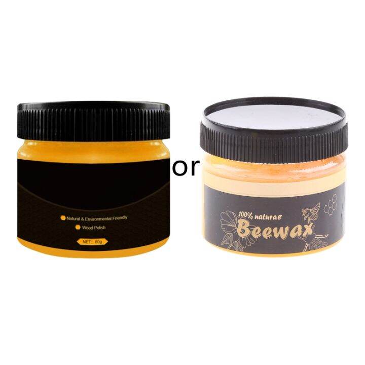 Natural Beeswax Traditional Wood Wax Polish Furniture Care Oil Wax Wood