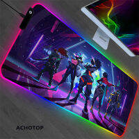 RGB Arcane Large Mouse Pad Big Jinx Computer Gaming Mousepad 900x400 Rubber with Locking Edge Gaming Mouse Mat PC Gamer Desk Mat