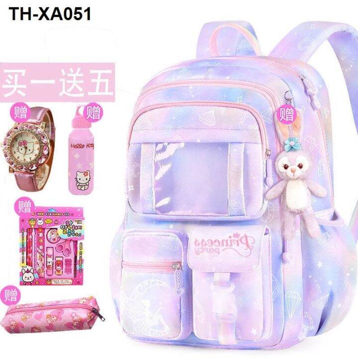 new-primary-school-students-schoolbags-for-grades-one-two-to-six-large-capacity-girls-cute-high-value-junior-high-backpacks