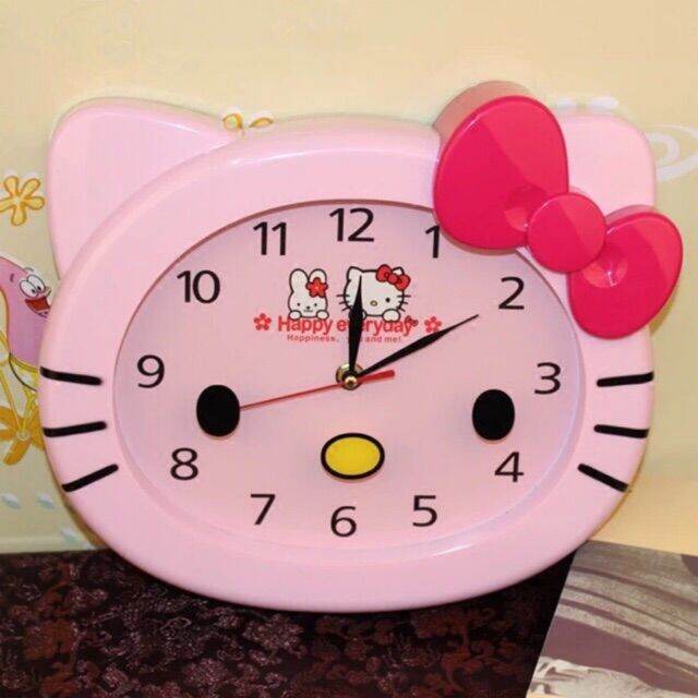 Hello kitty wall clock Lazada PH