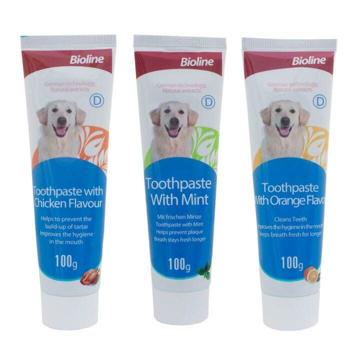 Bioline Toothpaste for Dogs 100g Lazada PH