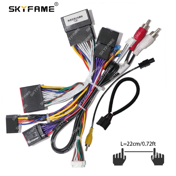 skyfame-car-16pin-wiring-harness-adapter-canbus-box-decoder-for-land-rover-discovery-3-android-radio-power-cable