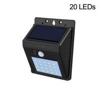 【▼Hot Sales▼】 sdis shop 100ไฟพลังแสงอาทิตย์ LED Pir เซ็นเซอร์ตรวจจับการเคลื่อนไหวพลังงานแสงอาทิตย์ไฟระเบียงโคมไฟติดผนังกลางแจ้งแสง Ip65เส้นทาง Garden Smart Security