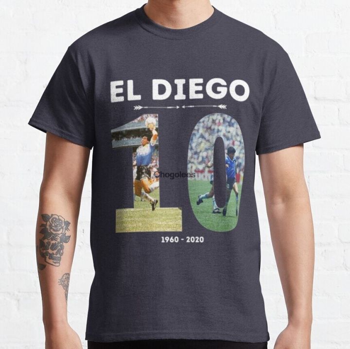 ผู้ชายเสื้อยืด-diego-maradona-1960-diego-armando-maradona-ผู้หญิง-tshirts-5xl