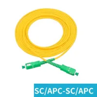 【Big-promotion】 A PlusY 2ชิ้นสายไฟเบอร์ออปติคอล9/125 652D Simplex Sc/apc Fc/apc Lc/apc To UPC LC เอฟซีเอสซี Pigtail FTTH สายสายแพทช์ออปติก CATV