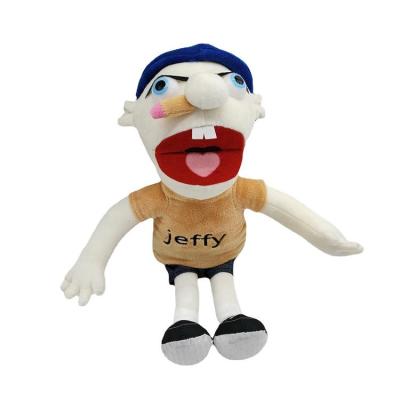 38cm Jeffy Plush Toy Cute Soft Cartoon Stuffed Game Dolls Lovely Children Birthday Christmas New Year Gifts for Boys Gifts natural