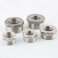 Tonifying Heart Reducer Bushing 1/8 1/4 3/8 1/2 BSP Male/Female Thread SS304 Stainless Steel Pipe Fittings For Water Gas Oil