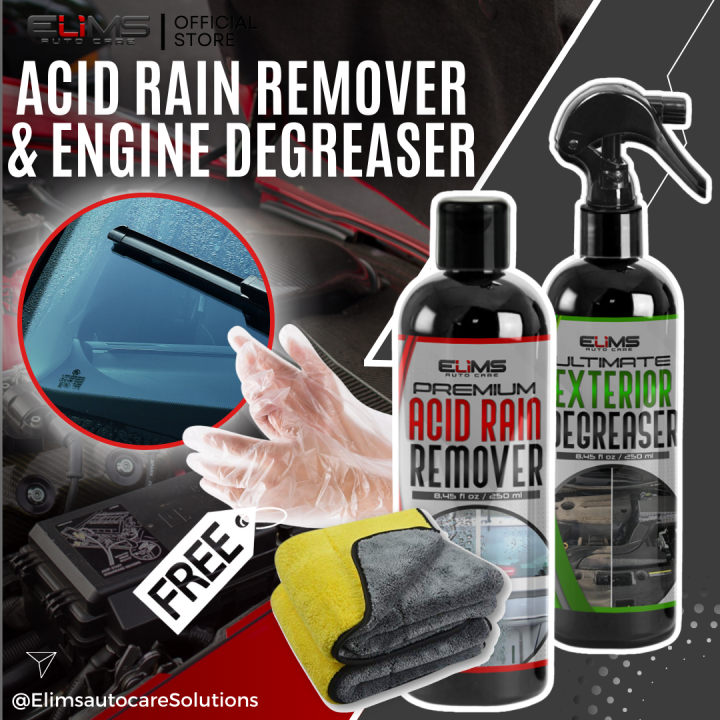 ELIMS Acid Rain Remover & Engine Degreaser 250ml Glass & Engine Care