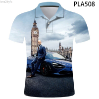 Summer  Car Passion Competition 3d Printed Fashion Ropa Men Polo Shirts Street Short Sleeve Casual Ropa Streetwear Polo Homme 2023 new polo shirt