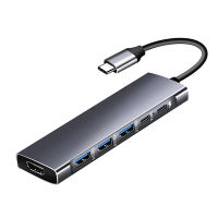 【CozyySpace】 Docking Station การส่งความเร็วสูง PD การชาร์จ Plug Play Type-C เป็น HDMI 4K USB3.0 9 In 1 Hub Splitter สำหรับ Office แท่นวางแบบพกพา