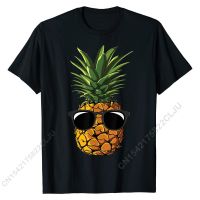 Pineapple Sunglasses T Shirt Aloha Beaches Hawaiian Hawaii Tshirts Customized Wholesale Mens Tops Tees Customized Cotton