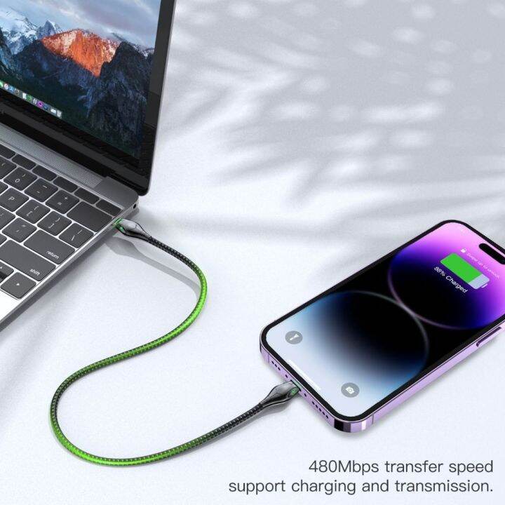 อะแดปเตอร์-msaxxza-ไฟ-led-usb-c-สายชาร์จหัวงูอุปกรณ์เสริมสำหรับโทรศัพท์สาย-usb-type-c-นำสายชาร์จเร็วสายชาร์จสายโทรศัพท์โทรศัพท์มือถือได้