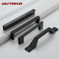 YUTOKO Cabinet Handle Hardware Aluminum Alloy Door Knobs Cupboard Wardrobe Drawer Pulls